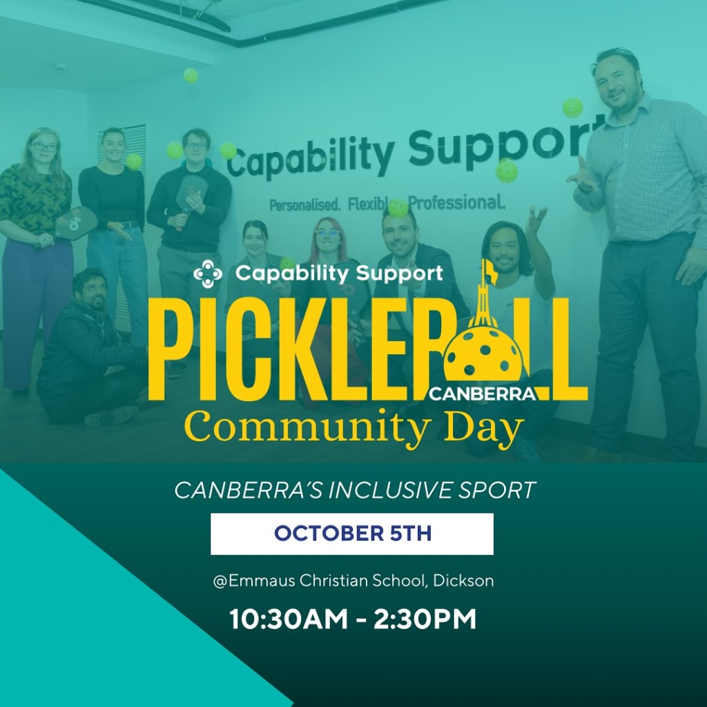 Pickleball Canberra Community Day – By Capability&nbsp;Support